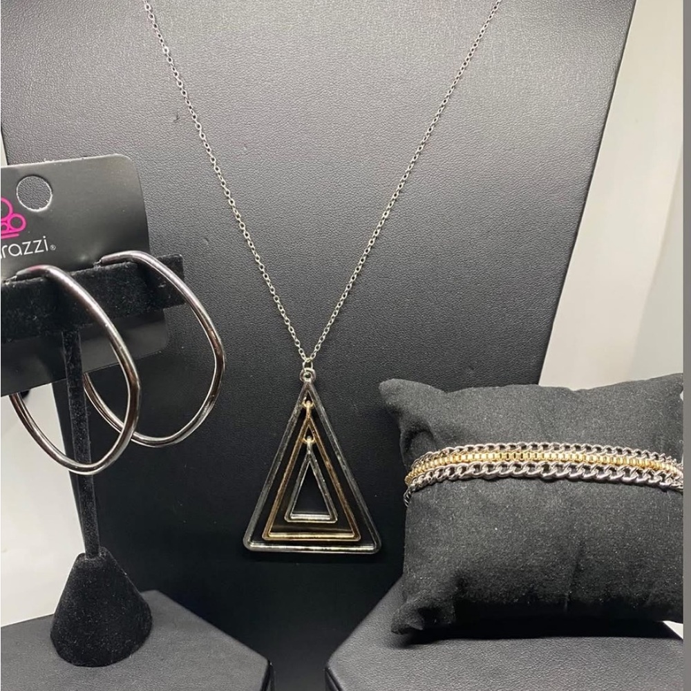 Mixed metals Jewelry set